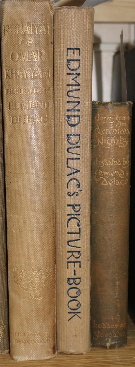 Dulac, Edmund (illustrator), 3 works - Rubaiyat of Omar Khayyam,